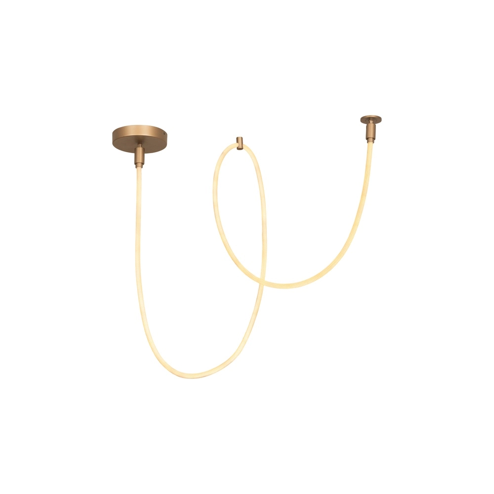 Unieke plafondlamp Janderin 300cm champagne Lucide Vibes 5411212242075
