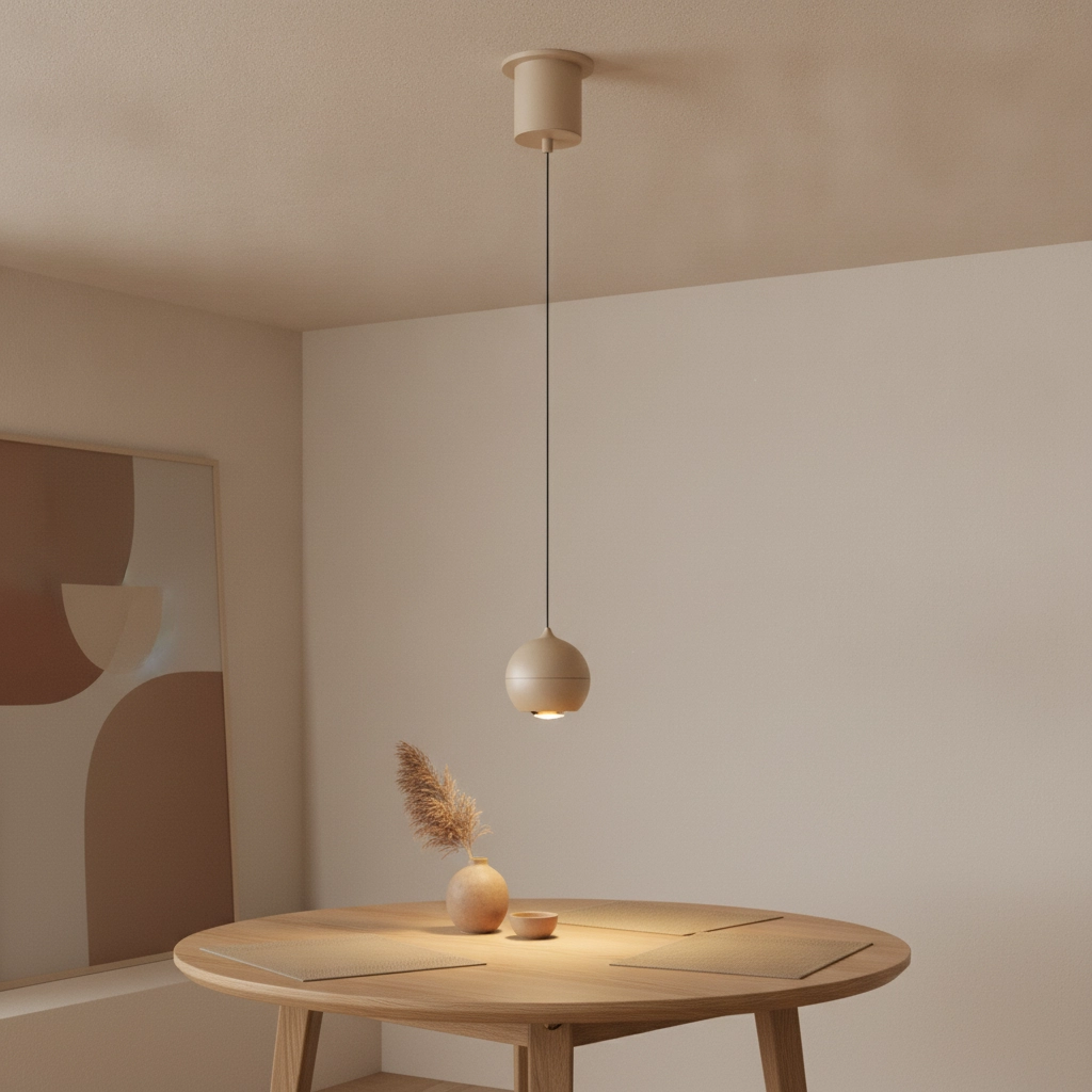 Hanglamp bol Miami champagne Ø 10cm