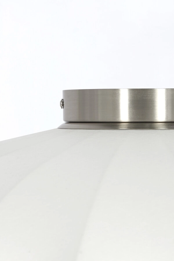 Japandi plafondlamp Fay Ø 50cm wit Light & Living 8717807760458