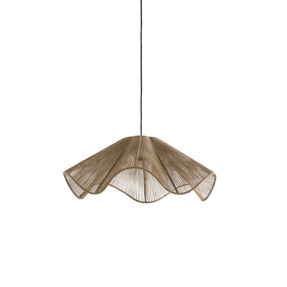 Rotan hanglamp Fodara Ø 60cm bruin Light & Living 8717807702090