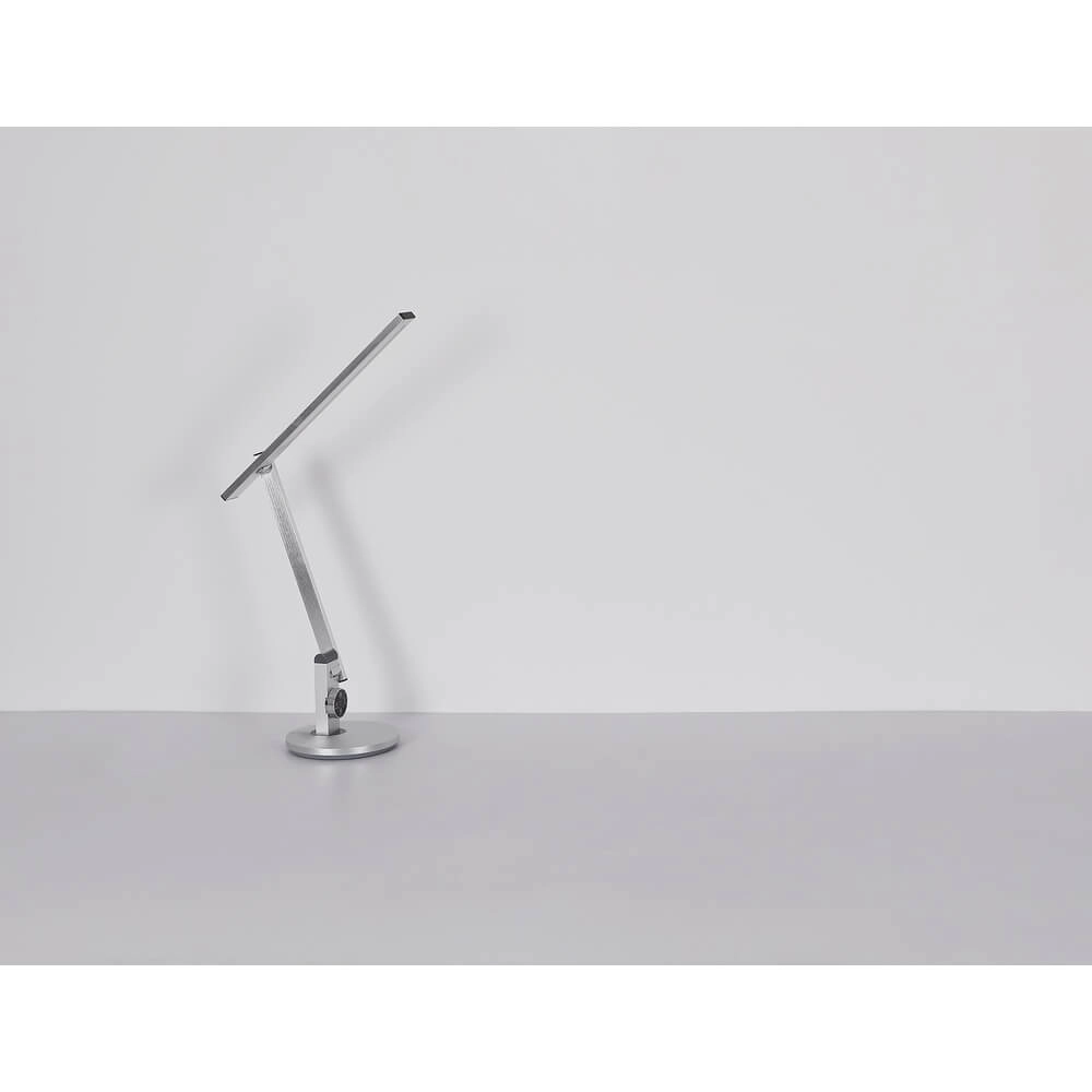 Bureaulamp Solana zilvergrijs Globo 9007371449644
