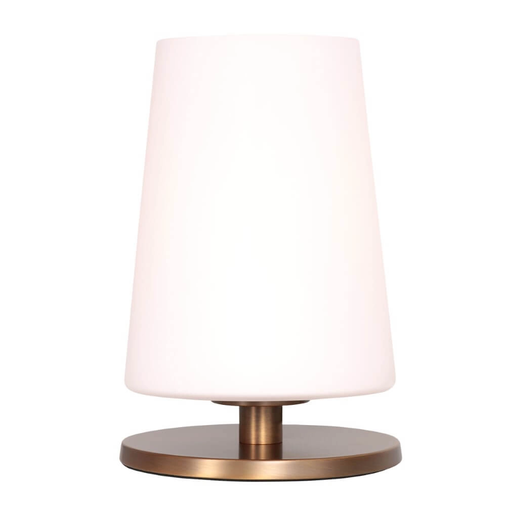 Bronzen tafellamp Ancilla Bronzen tafellamp Ancilla