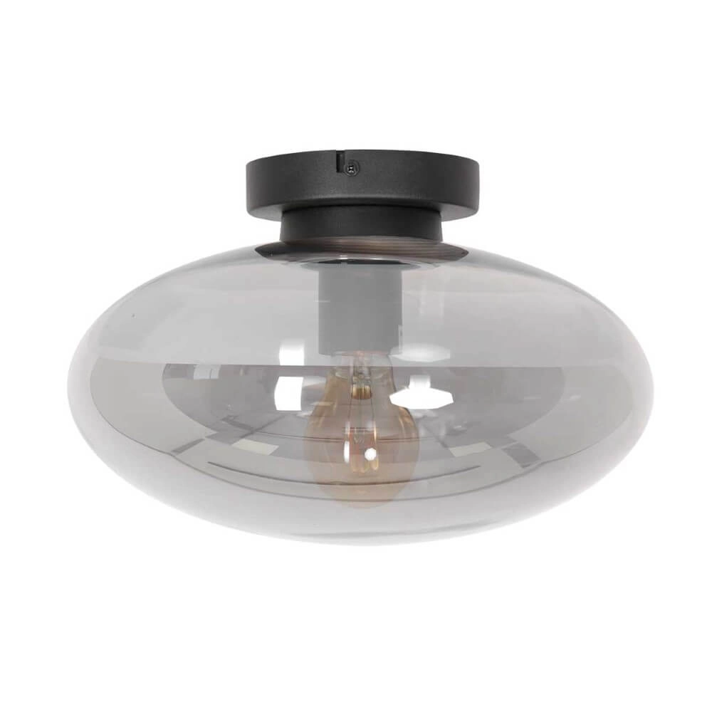 Glazen plafondlamp Reflexion ovaal Ø 30cm Steinhauer 8712746161335