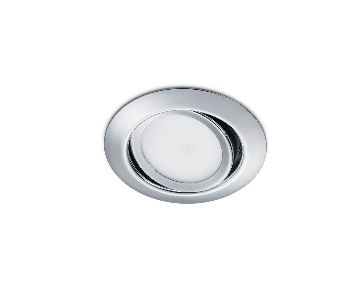 Led inbouwspot Rila 5w - 3000K - 8,2cm zilvergrijs Led inbouwspot Rila 5w - 3000K - 8,2cm zilvergrijs
