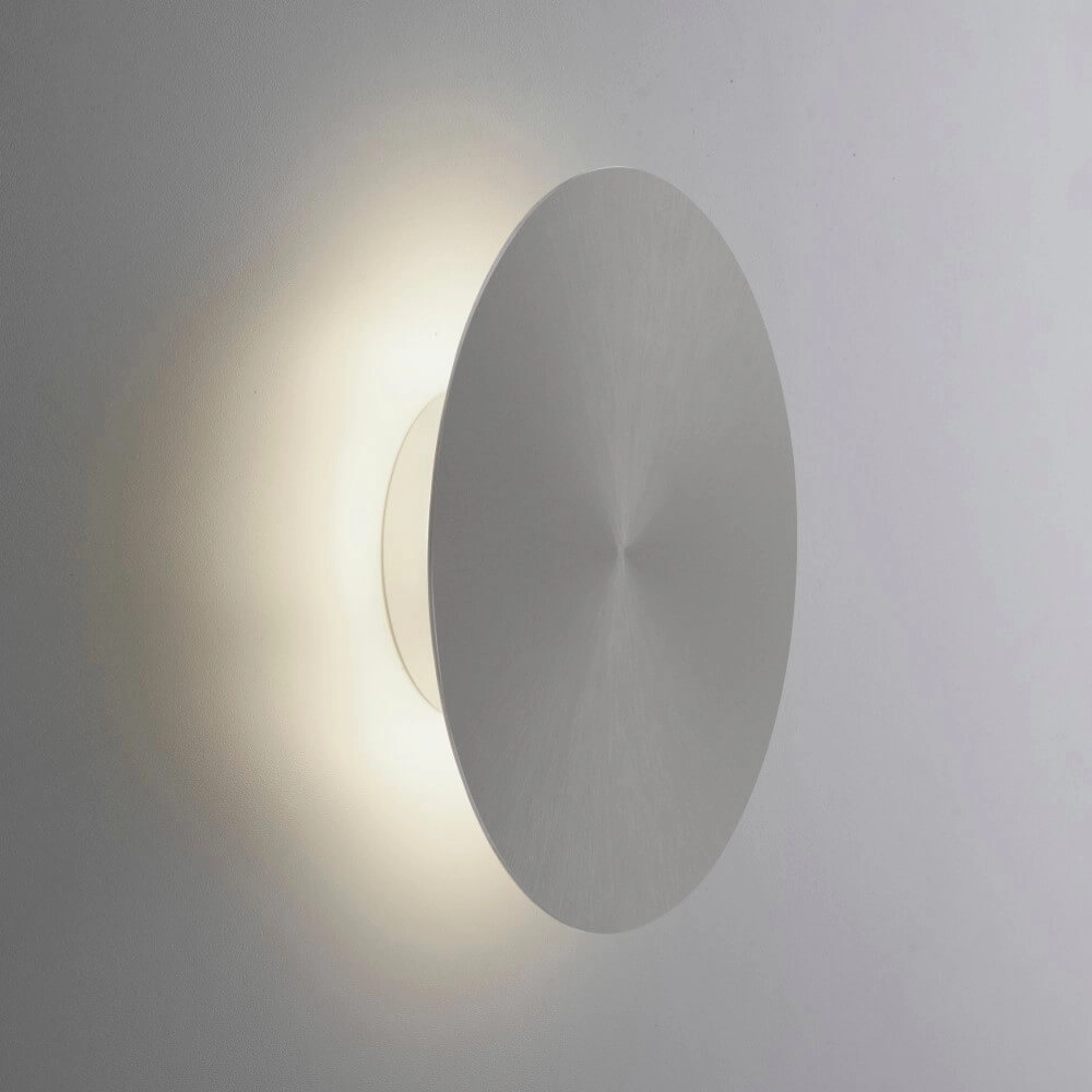 Design wandlamp Akku Puntua Ø 25cm grijs Paul Neuhaus 4012248372517