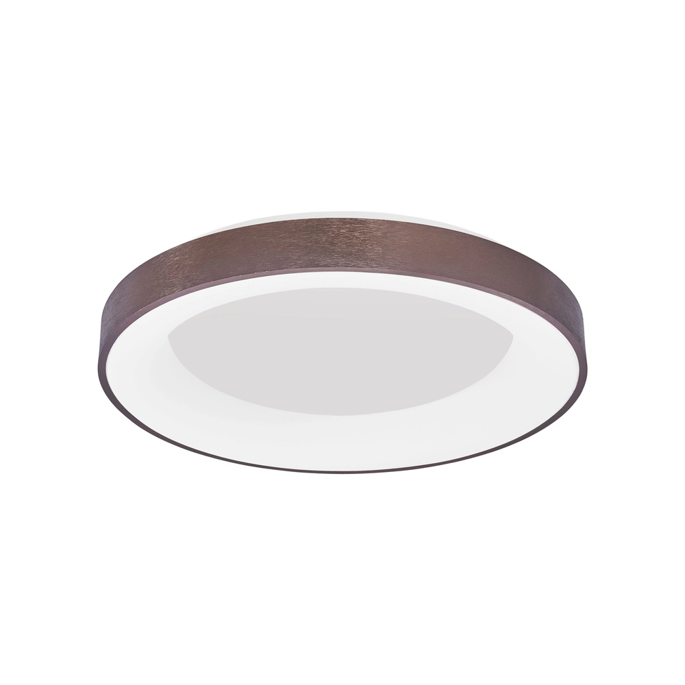 Plafondlamp Rando Thin koffie bruin Ø 60cm Lyora 5212017420121