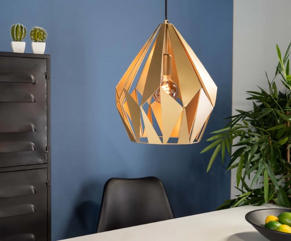 Gouden hanglamp Carlton Ø 31cm Eglo 9002759438142