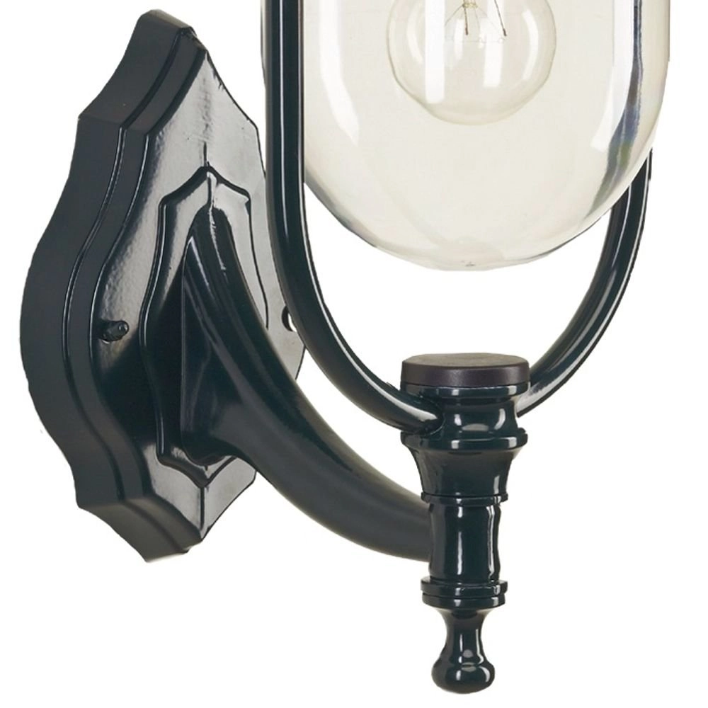 Klassieke stallamp Rome zwart KS Verlichting 8714732727044