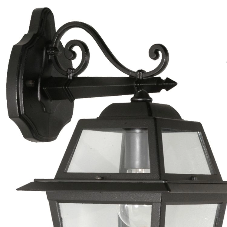 Buitenlamp Perla klassiek 50cm hangend zwart Franssen 8019093583026