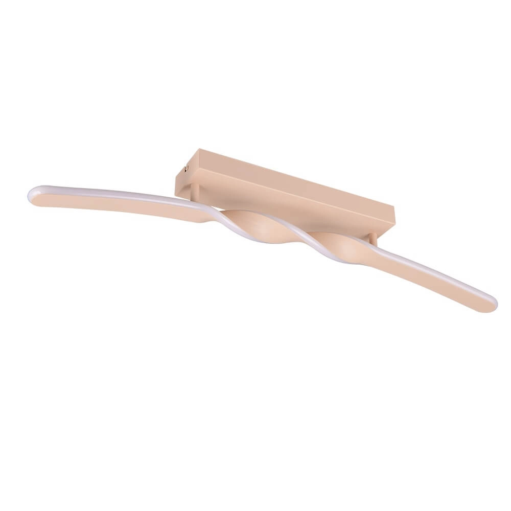 Design plafondlamp Ginko zandkleurig Trio 4017807642544