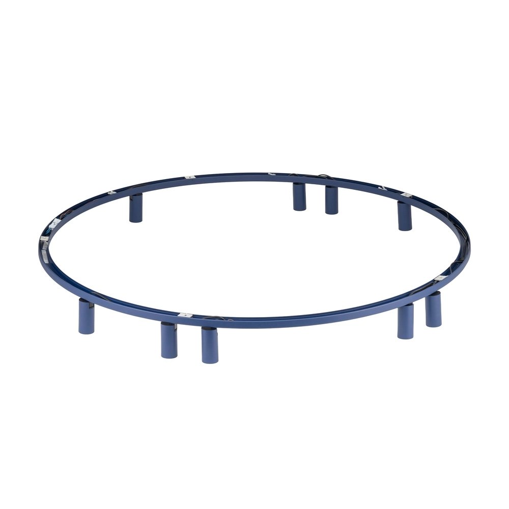 Cirkel opbouwspots Fourty 9x GU10 - donker blauw Lyora 5903139119535