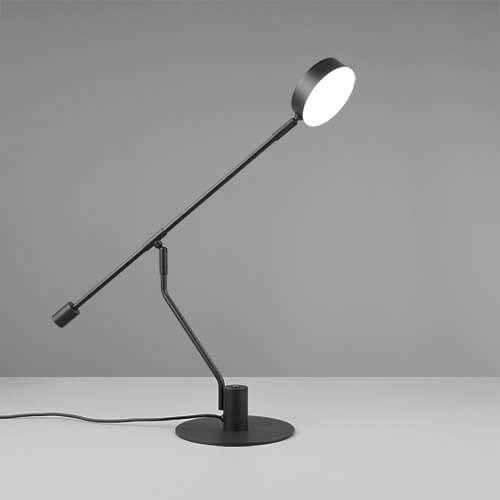 Led bureaulamp Manduro zwart Trio 4017807615999