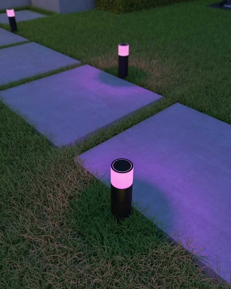 Smart buitenlamp Link Post 45cm - zwart Circle 8712879149545