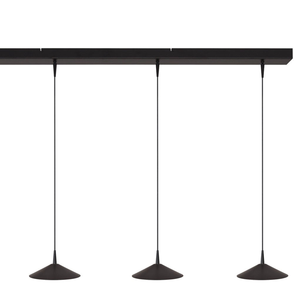 4-lichts hanglamp Ceppo zwart Ø 18cm Masterlight 8718121352060