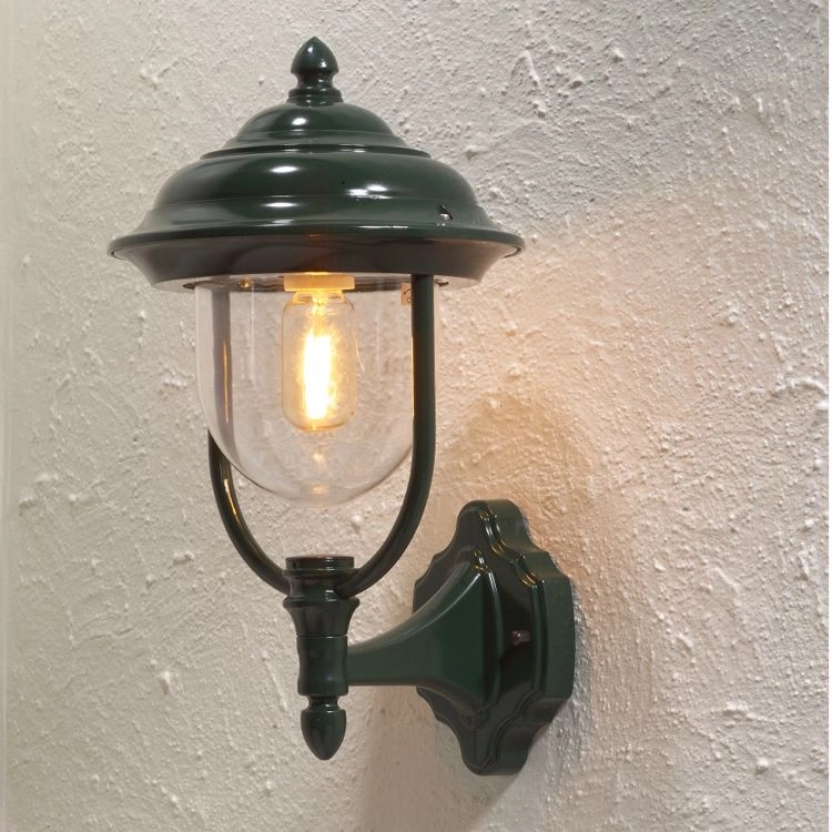 Buitenlamp Parma Up klassiek donkergroen KonstSmide 7318307223606