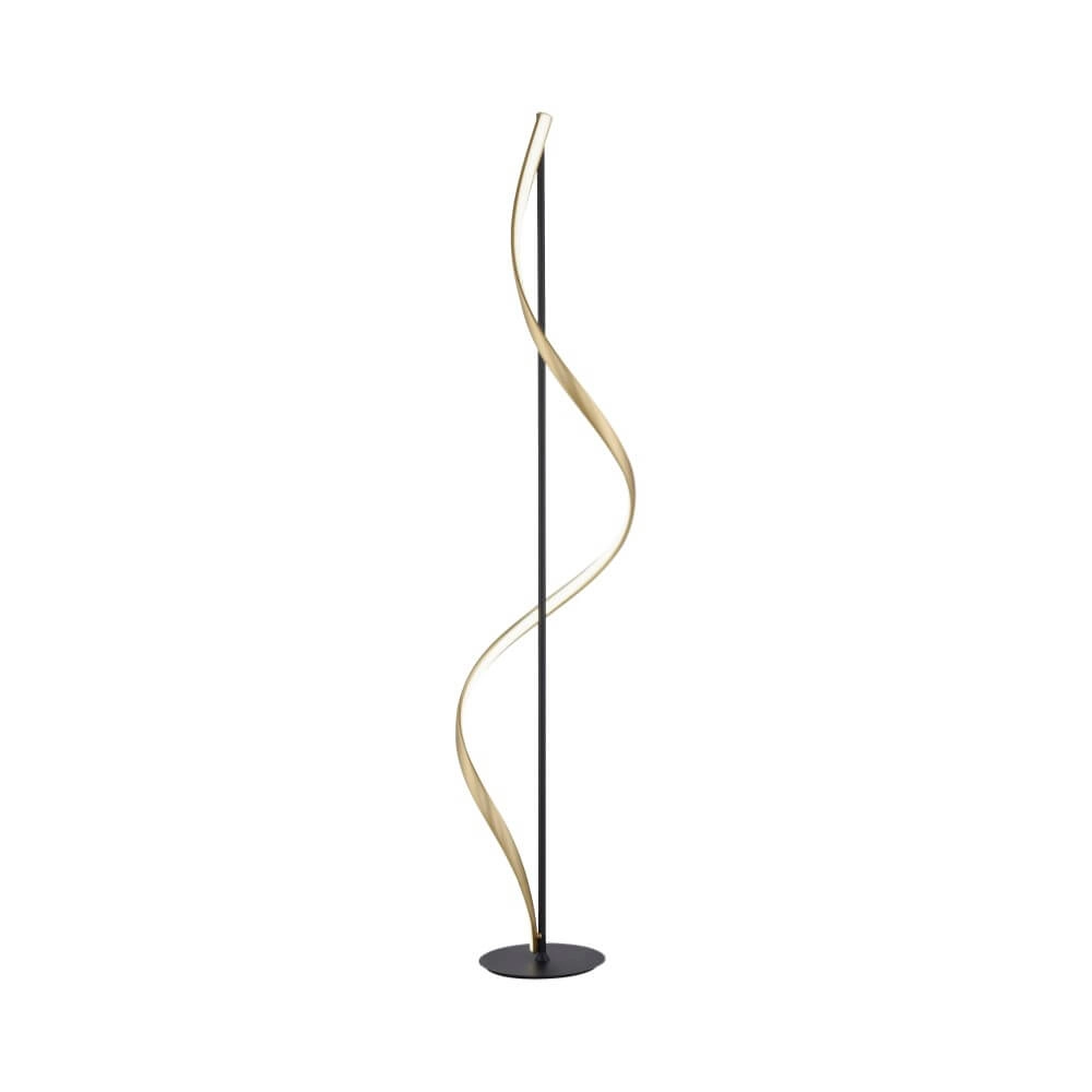 Design vloerlamp Q-Swing antraciet