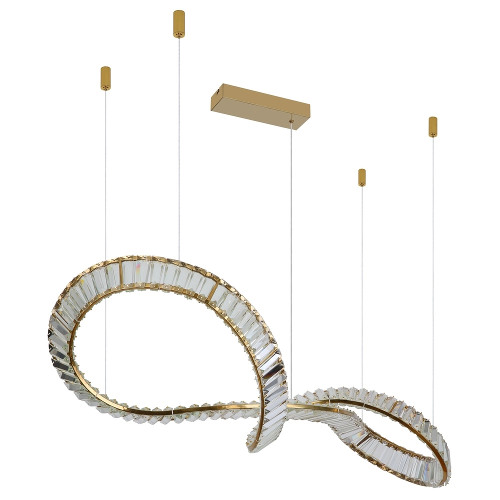 Design hanglamp Neil uniek goud Globo 9007371510412