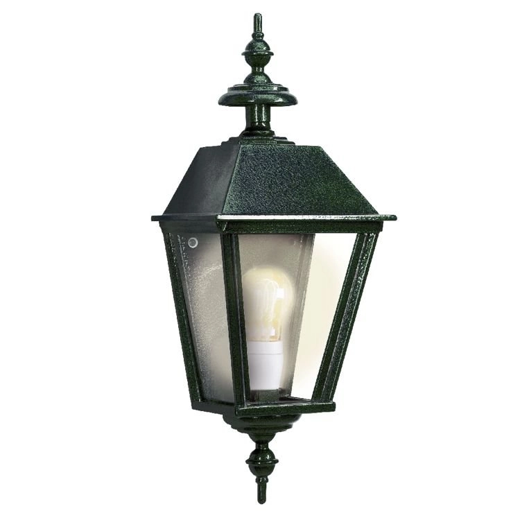 Nostalgische muurlamp Delft zwart