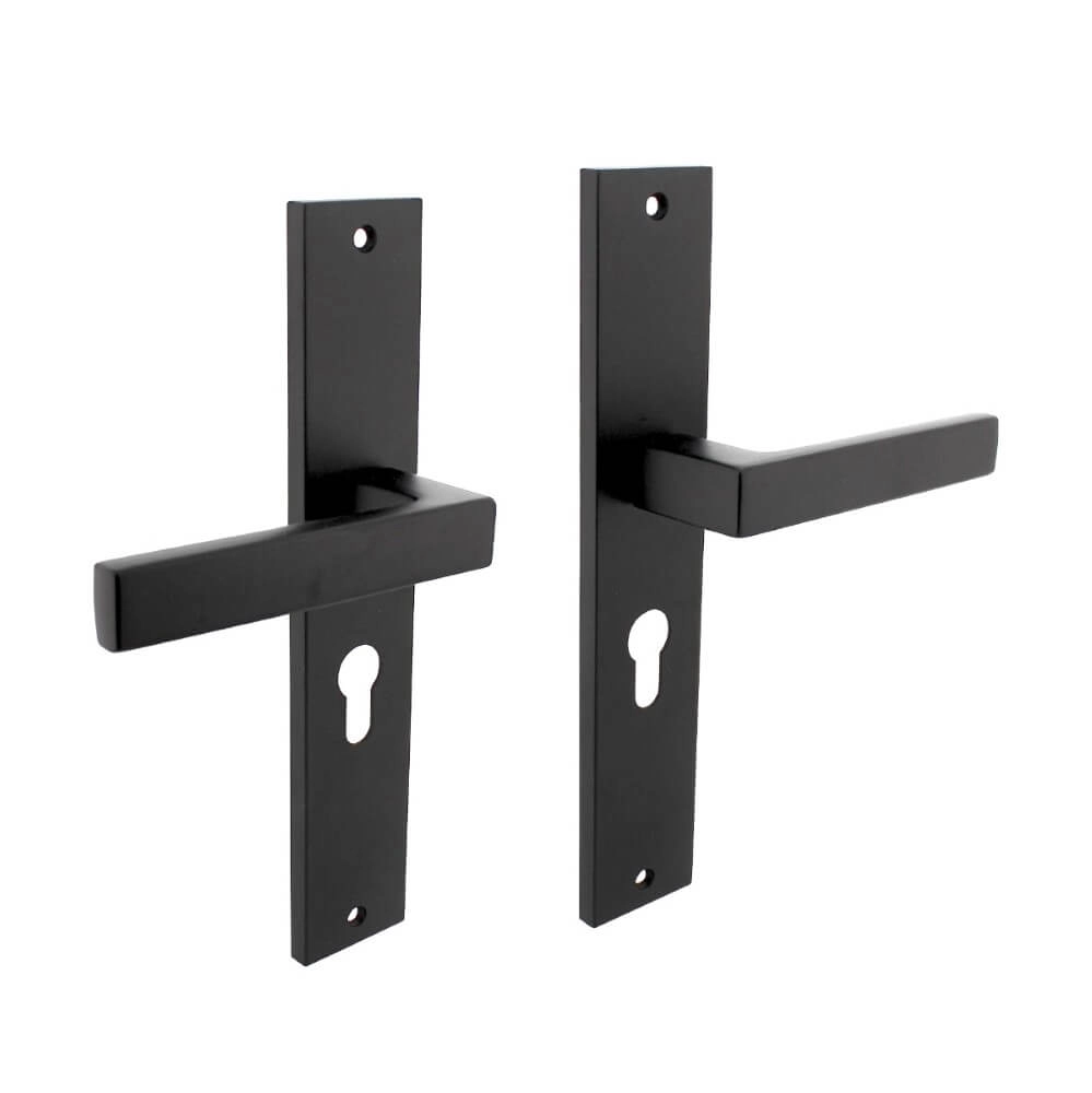 Deurklink Hera PC 55mm zwart