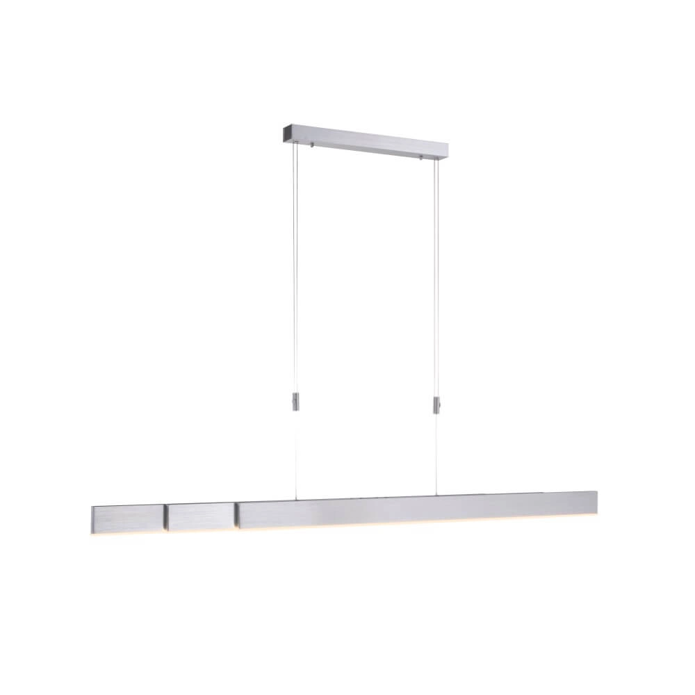 Led hanglamp Pure-Moto geborsteld metaal