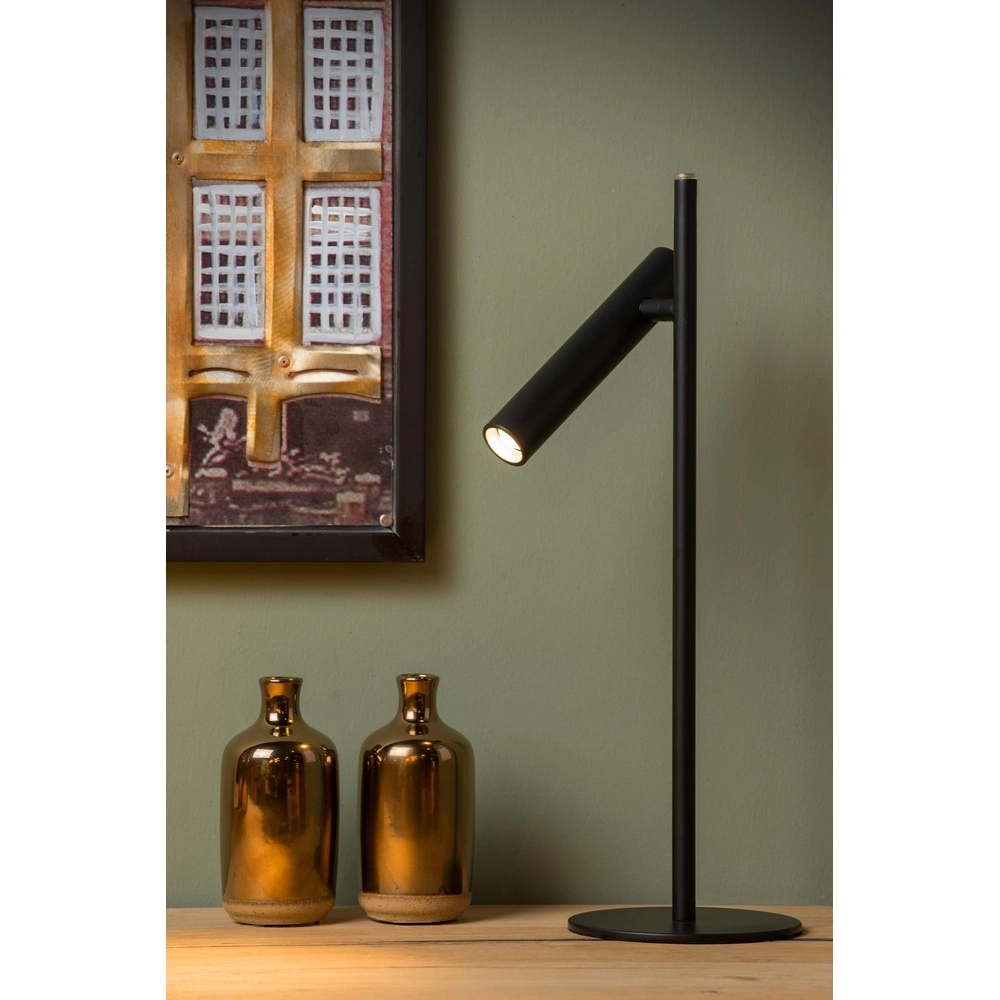 Bureaulamp Philon zwart Lucide 5411212791689