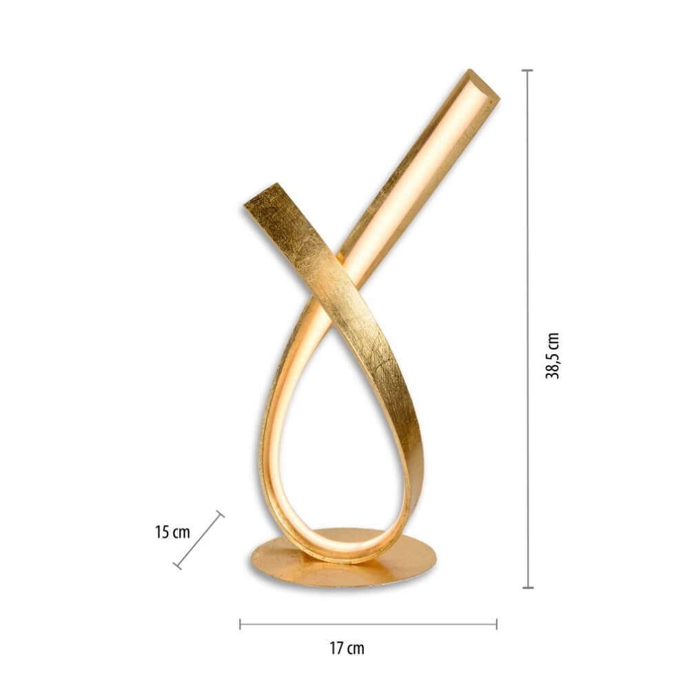 Tafellamp Linda krul goud Paul Neuhaus 4012248304761