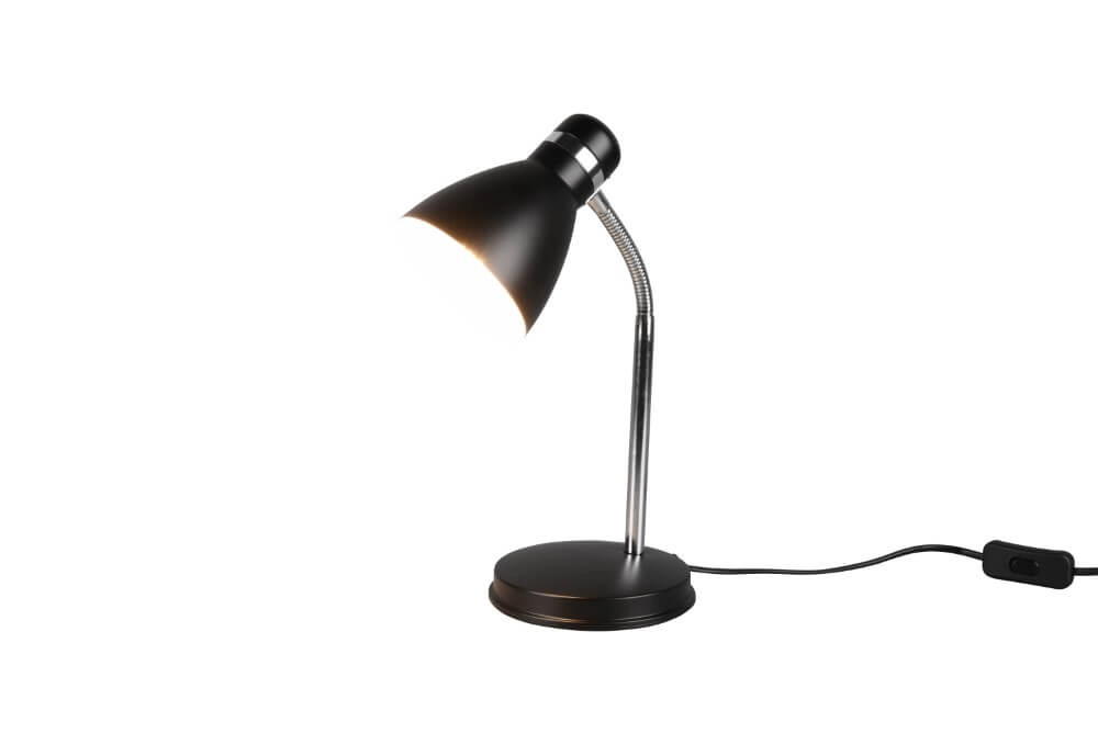 Zwarte bureaulamp Harvey Trio 4017807524246