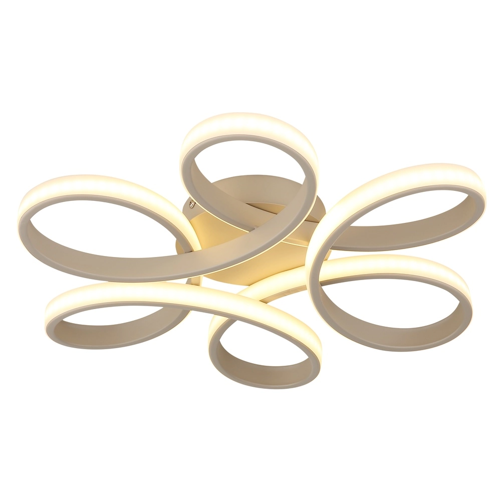 Design plafondlamp Orbita zand bruin Globo 9007371581313