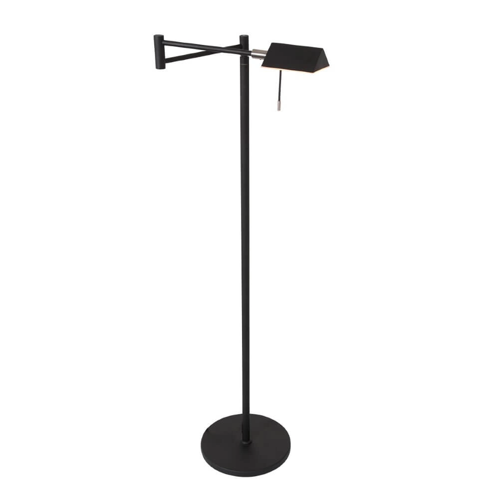 Zwarte leeslamp Retina met led Steinhauer 8712746135695