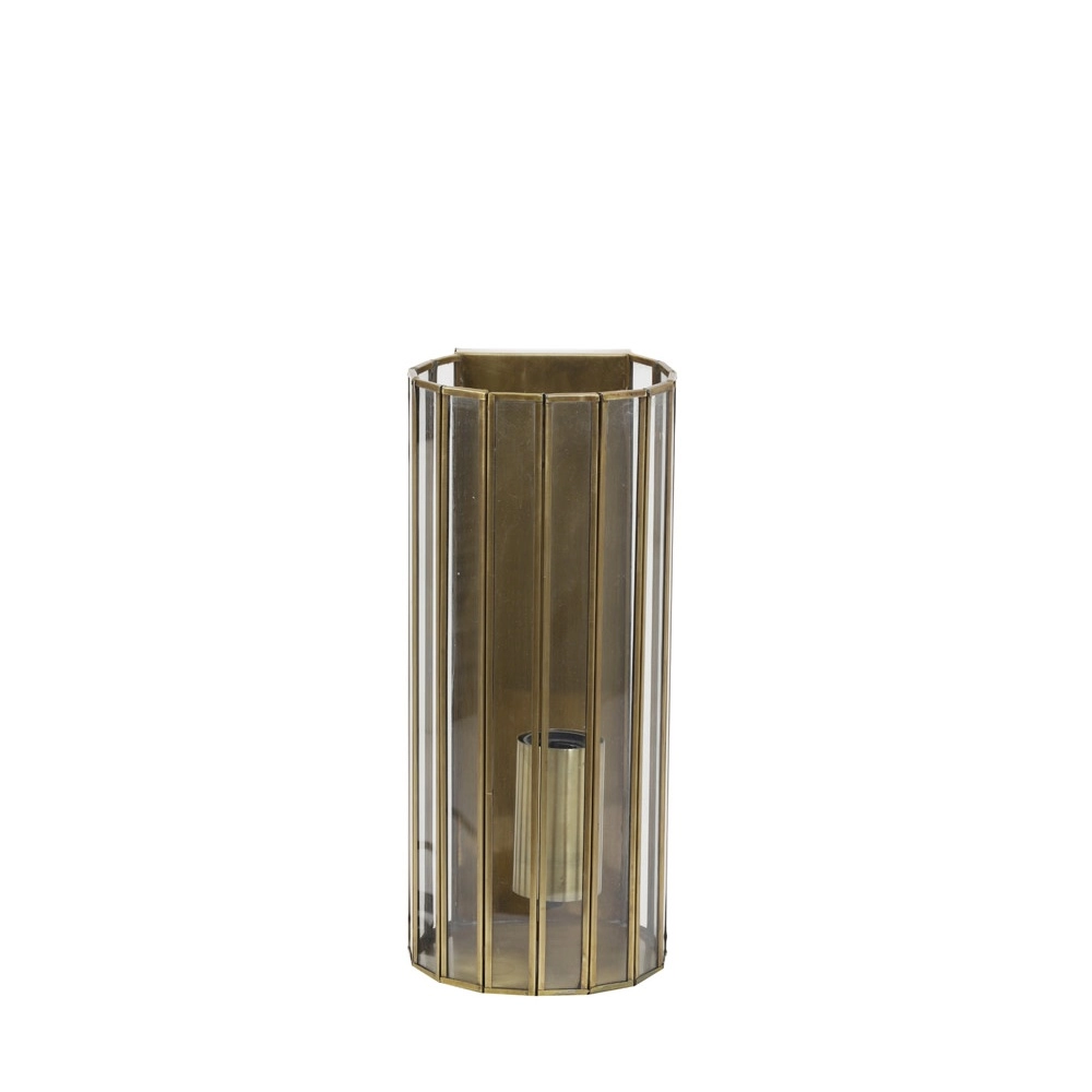 Industriele wandlamp StroBy brons 30,5cm Light & Living 8717807262266