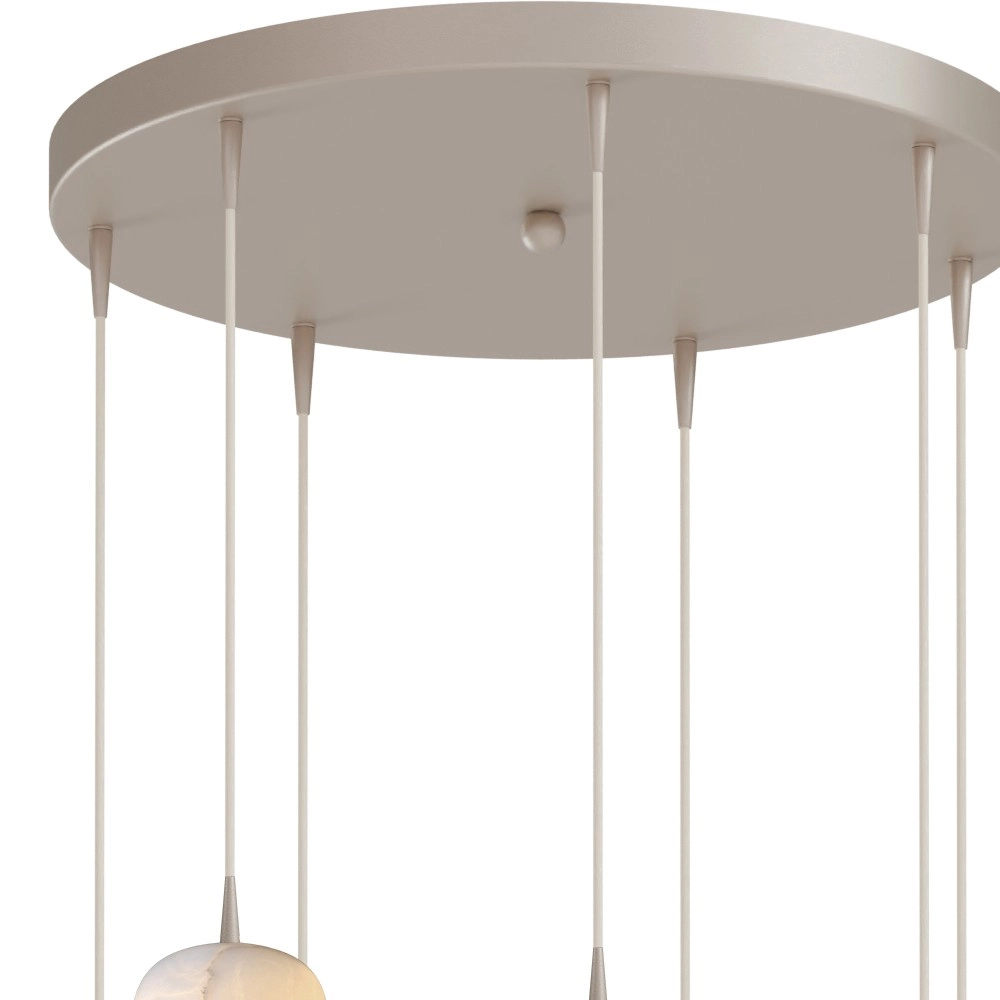 Design hanglamp Alta 7-lichts beige terra Masterlight 8718121438306