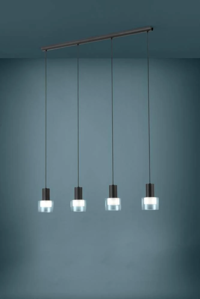 Eetkamer hanglamp Molineros zwart - led Stars of Light 9002759397265