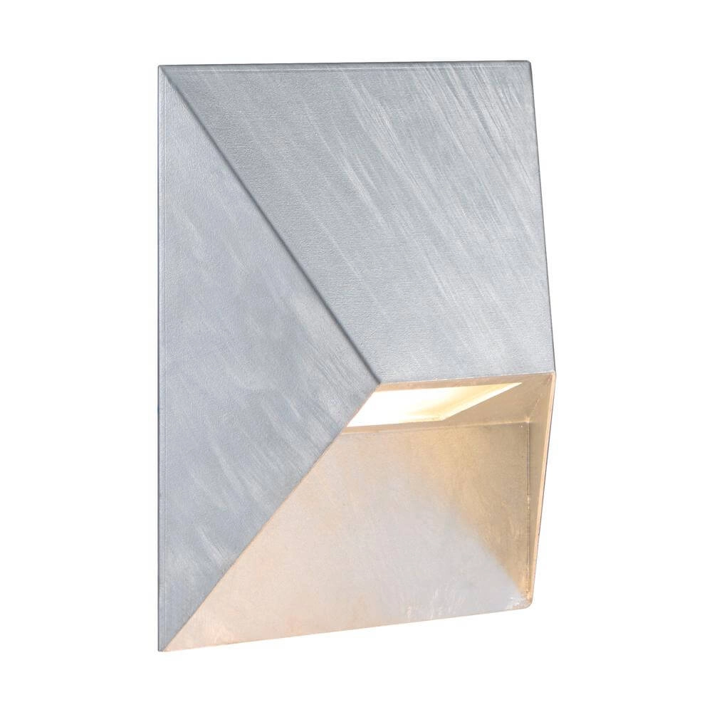Design wandlamp Pontio zink 15cm