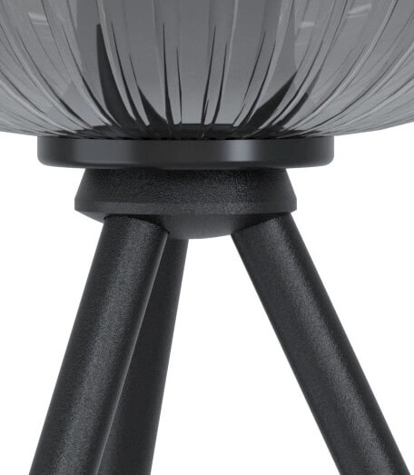 Smoke glazen tripod lamp Mantunalle 1 Eglo 9002759993740