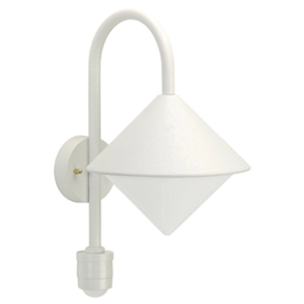 Buitenlamp met bewegingssensor wit Triangle met sensor wit