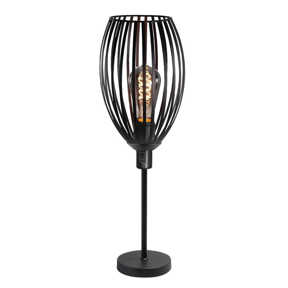 Tafellamp Gabbia zwart Ø 15cm