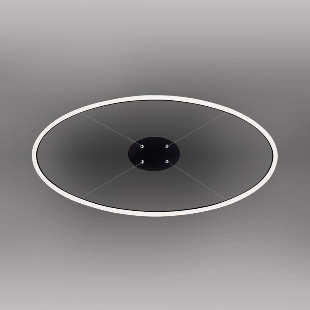 Antraciete hanglamp Titus Ø 80cm Paul Neuhaus 4012248375211