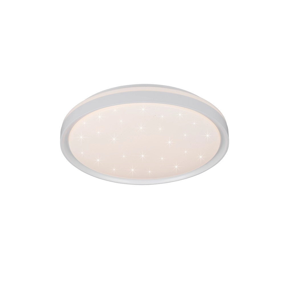 Plafonniere Solit wit met sterreneffect Trio 4017807659535