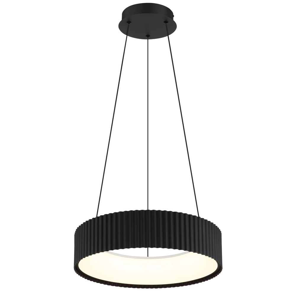 Design hanglamp Kemp zwart Ø 46cm