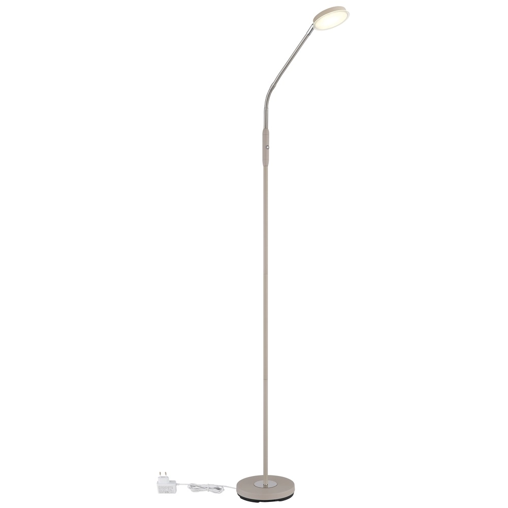 Leeslamp Silvio zand bruin Globo 9007371581047