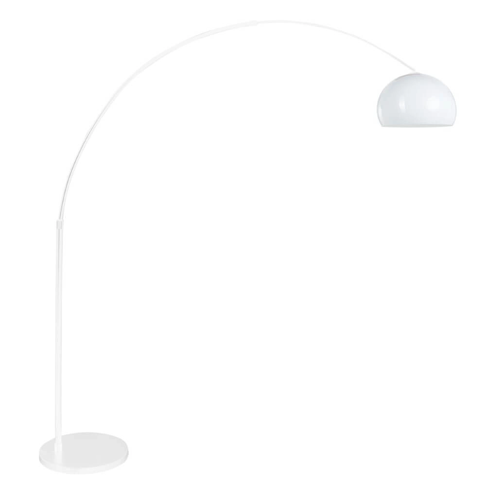 Booglamp Sparkled Light met witte kap Booglamp Sparkled Light met witte kap