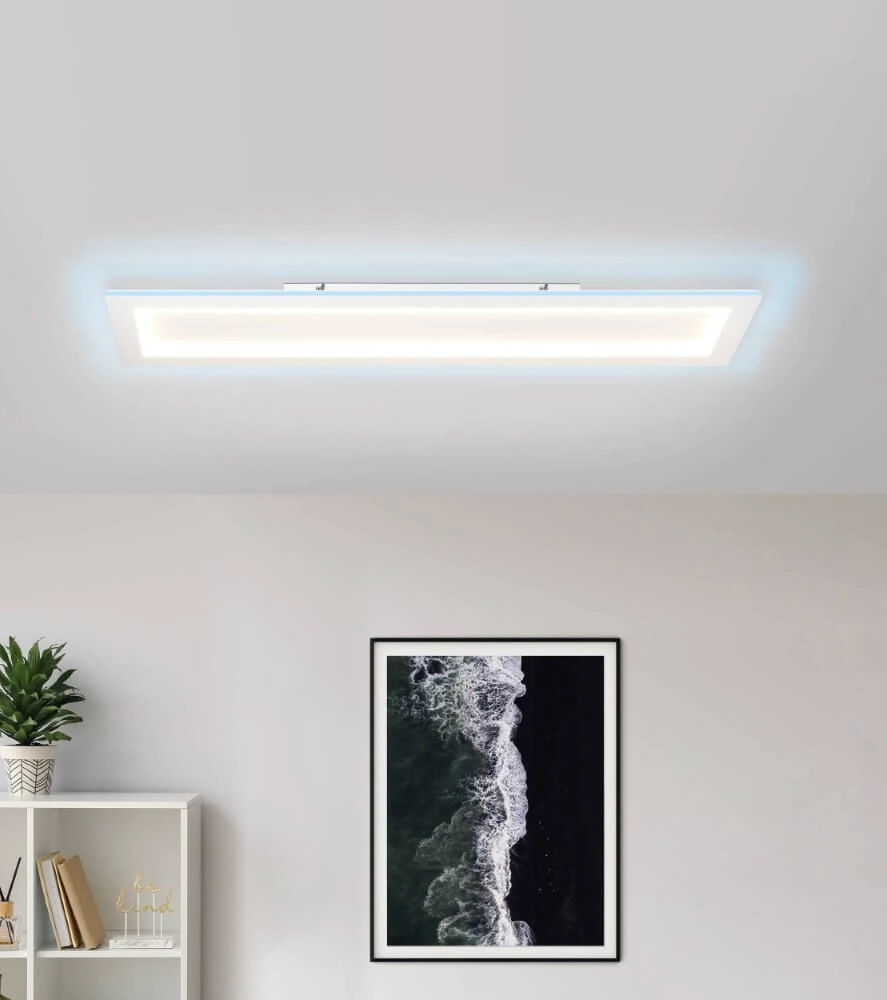 Rechthoekige plafondlamp Padrogiano-Z wit Eglo 9008606244201