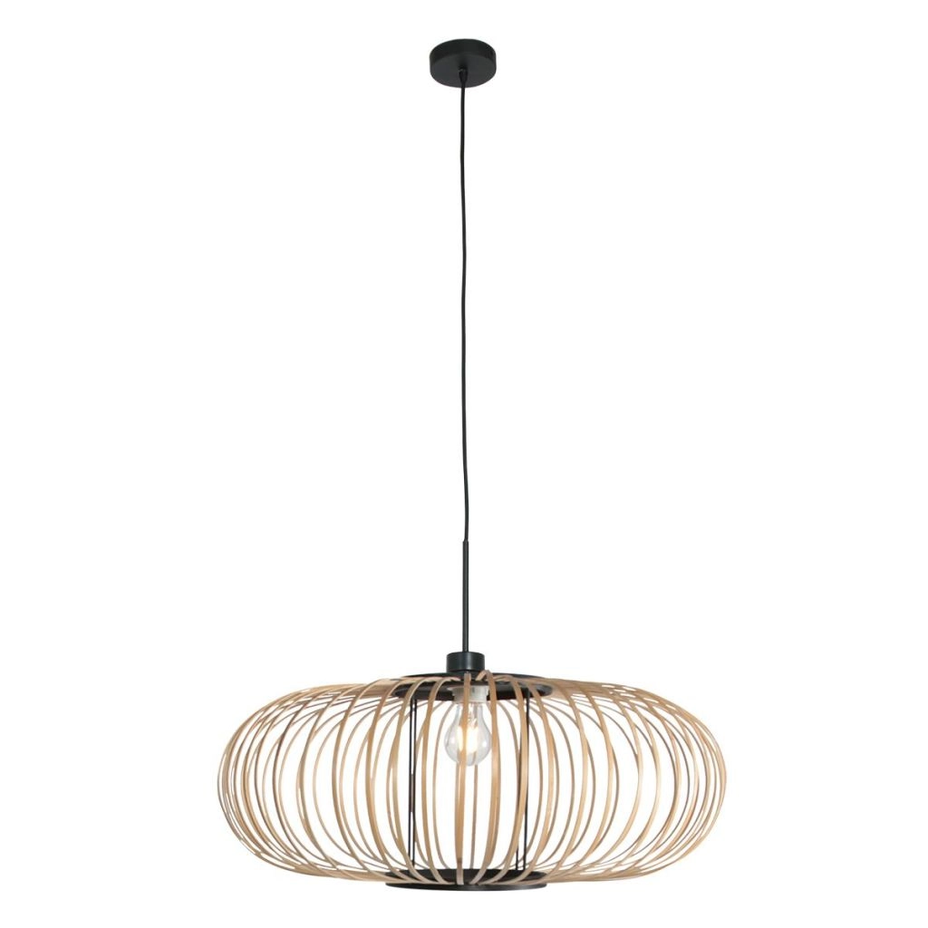 Hanglamp Silva met bamboe kap Ø60cm Steinhauer 8712746182743