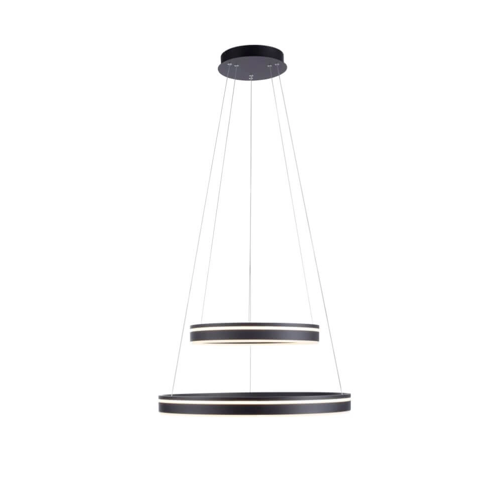 Hanglamp Q-Vito Ø 59cm antraciet Paul Neuhaus 4012248367445