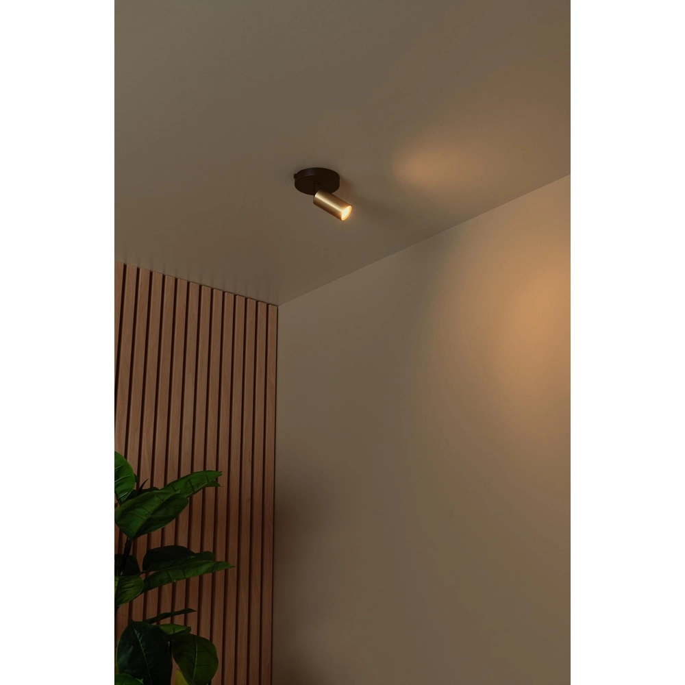 Plafondspot Ritmo mini GU10 goud Lucide 5411212093950
