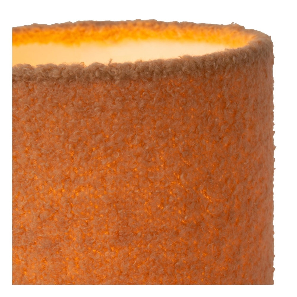 Tafellamp Woolly okergeel Lucide 5411212105899