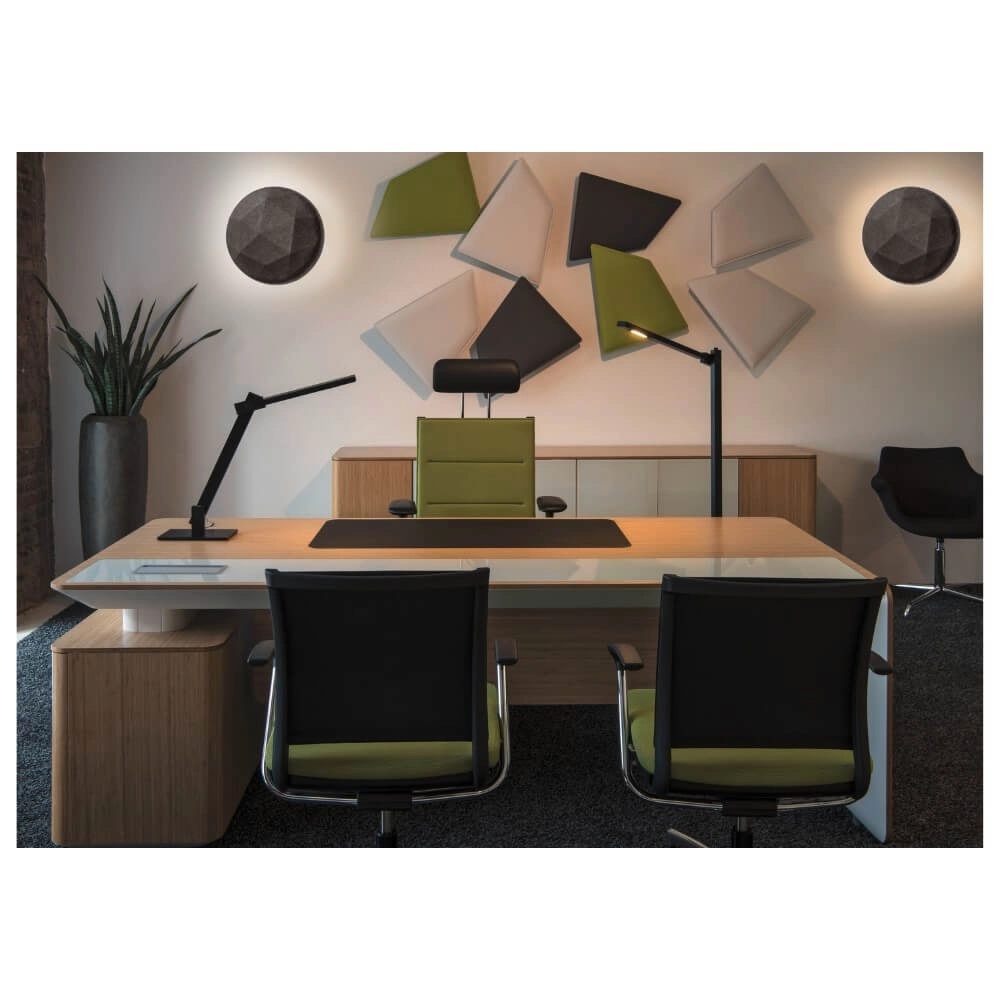 Vilt kap Mana Ø 40cm - grijs SLV 4024163248112