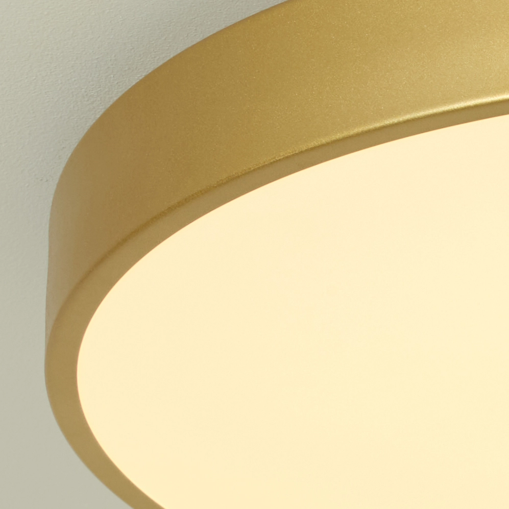 Plafonniere Grace Ø 50cm goud Lyora 5053423315904