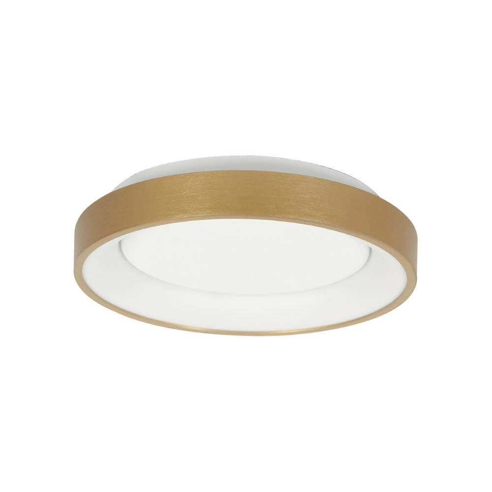 Plafondlamp Ringlede design goud Ø 28cm Steinhauer 8712746171921
