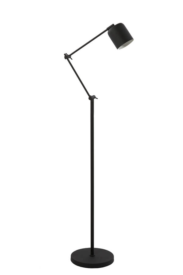 Zwarte leeslamp Rijeka 150cm Light & Living 8717807742171